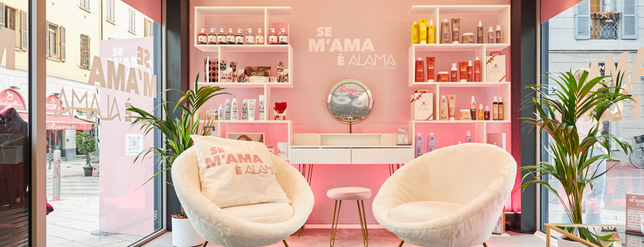 ALAMA Professional |  Pop Up store esperienziale