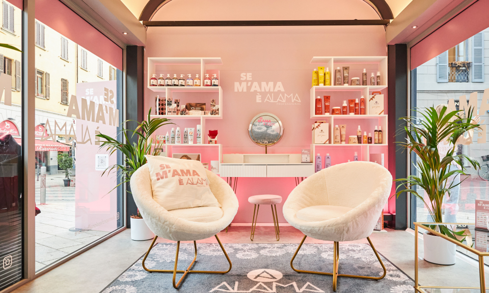 ALAMA Professional |  Pop Up store esperienziale